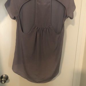 Grey cute blouse